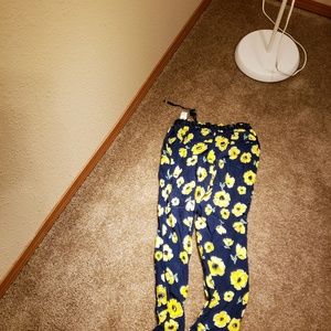 Zara summer flower pants
